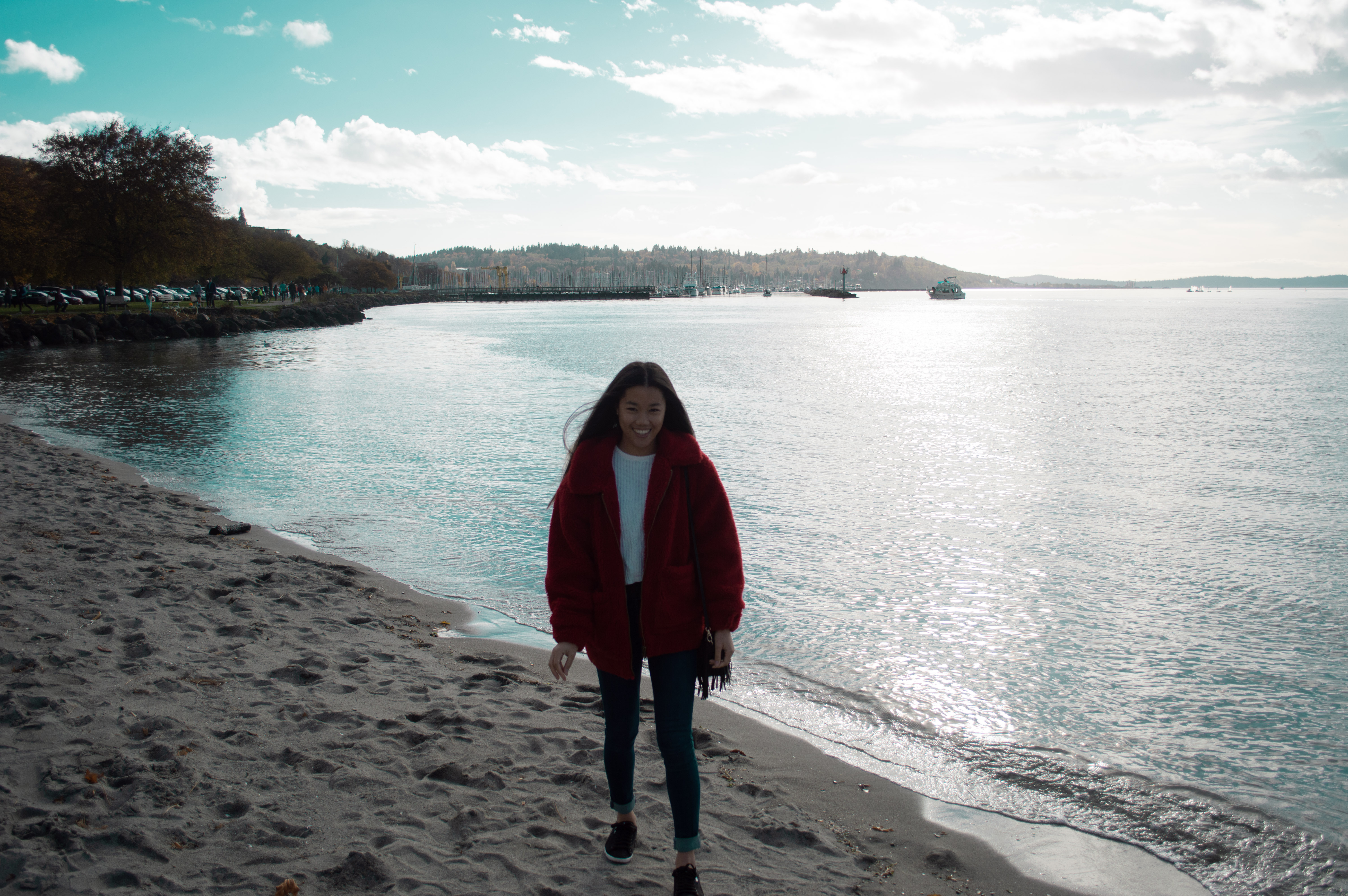 Golden Gardens Beach Seattle Washington