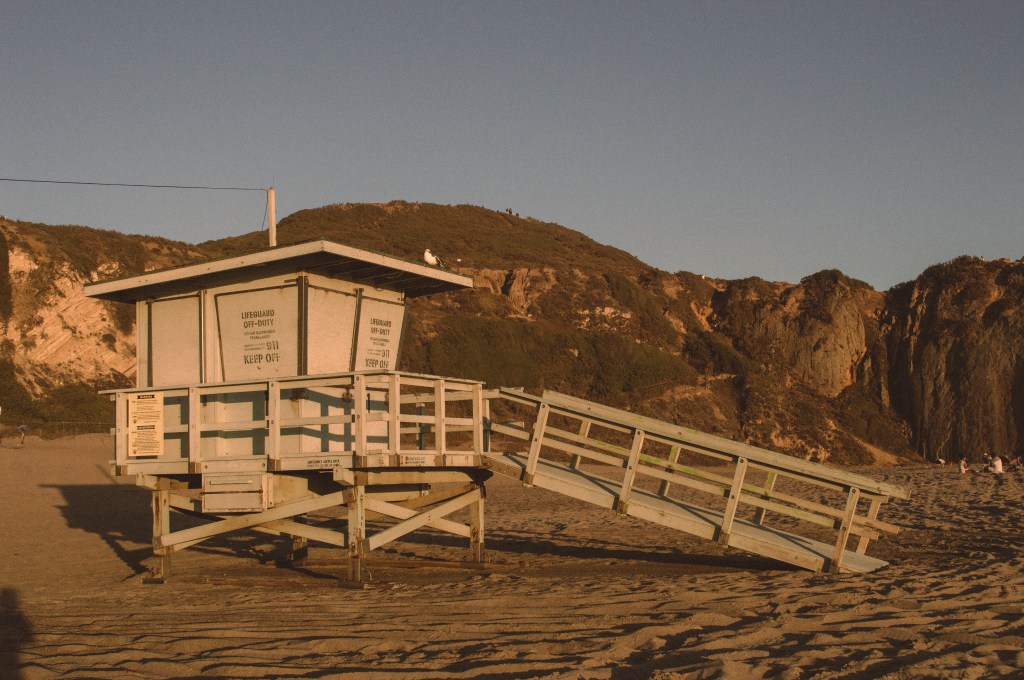 Lifeguard tower | Point Dume, Malibu, California
