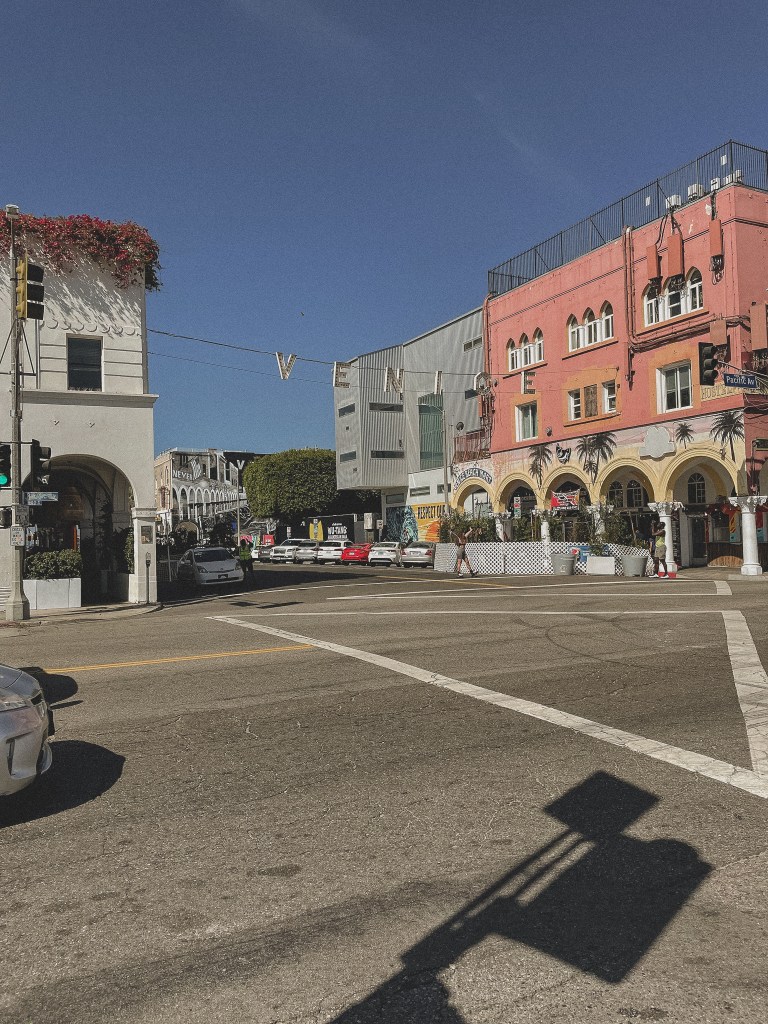Venice Beach sign at Venice, Los Angeles, California